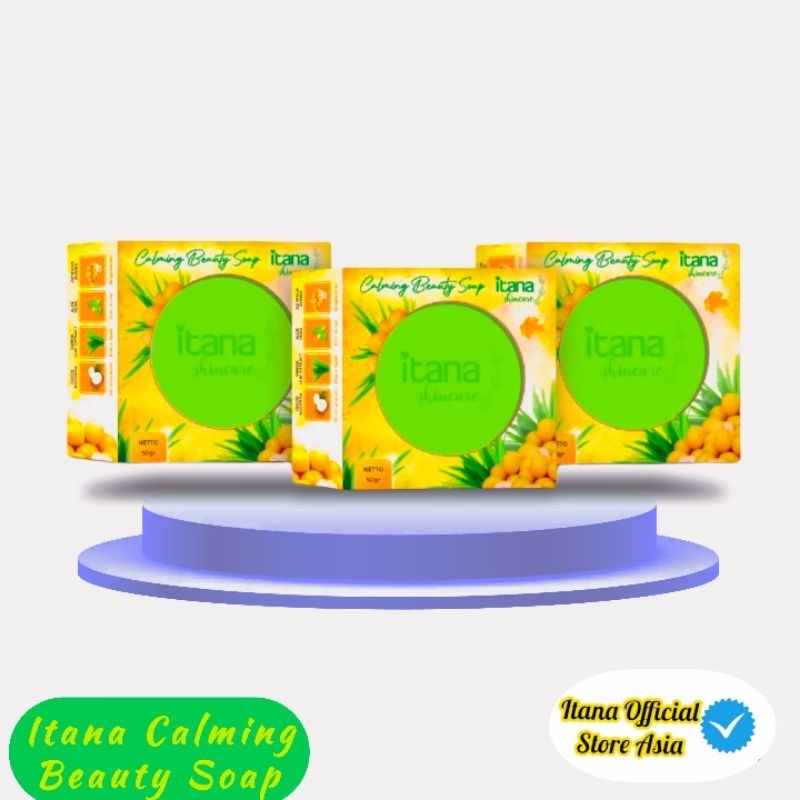 Itana Calming Beauty Soap|Sabun Itana Calming BPOM|Itana skincare bpom