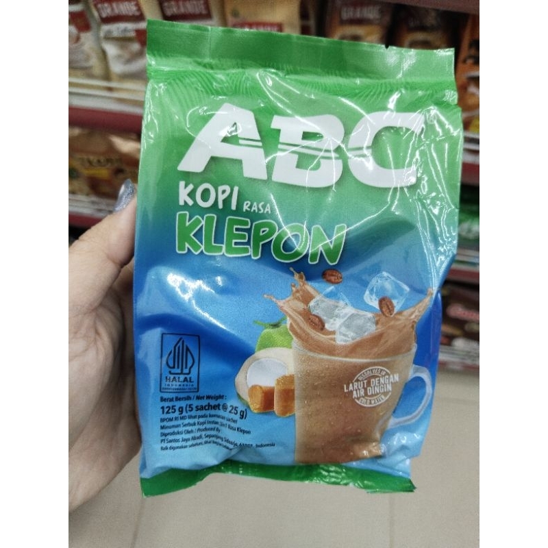 

NEW!! ABC Kopi Rasa Klepon 5 x @25gr