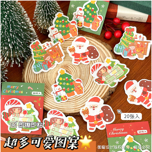 

Sticky Note Memo Natal Alat Tulis Souvenir Sekolah Kantor Stationery Christmas Tema Lucu Idea Gift Hadiah Natal S5 64