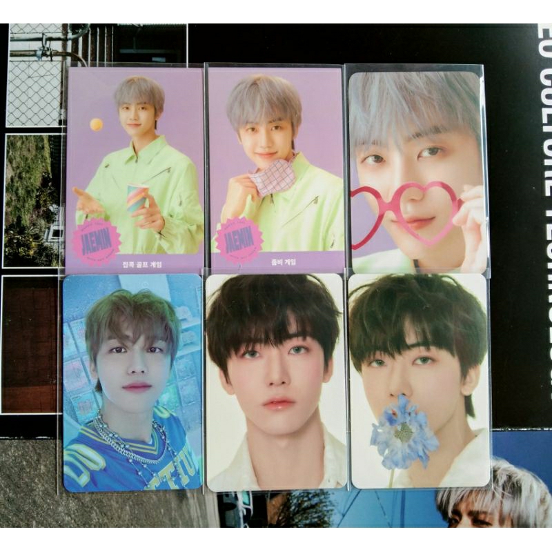 (UBAH KE JNE, READ DESK) Pc official jaemin nct dream glitchmood candy sg21 jeno jaehyun haechan mar