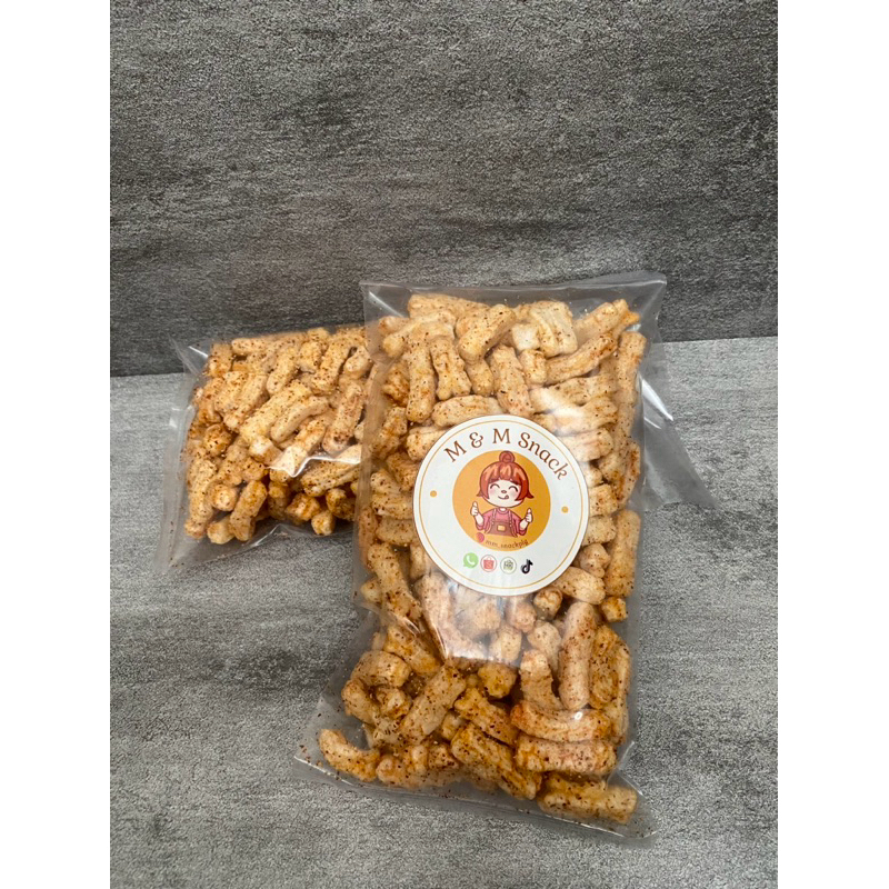 

Cemilan Kerupuk Soto Pedas