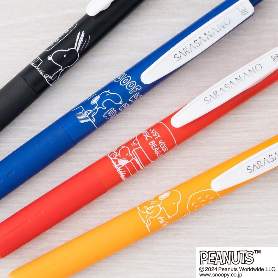 

Zebra Sarasa Nano Peanuts Snoopy Vintage Basic Gel Pen Limited Edition
