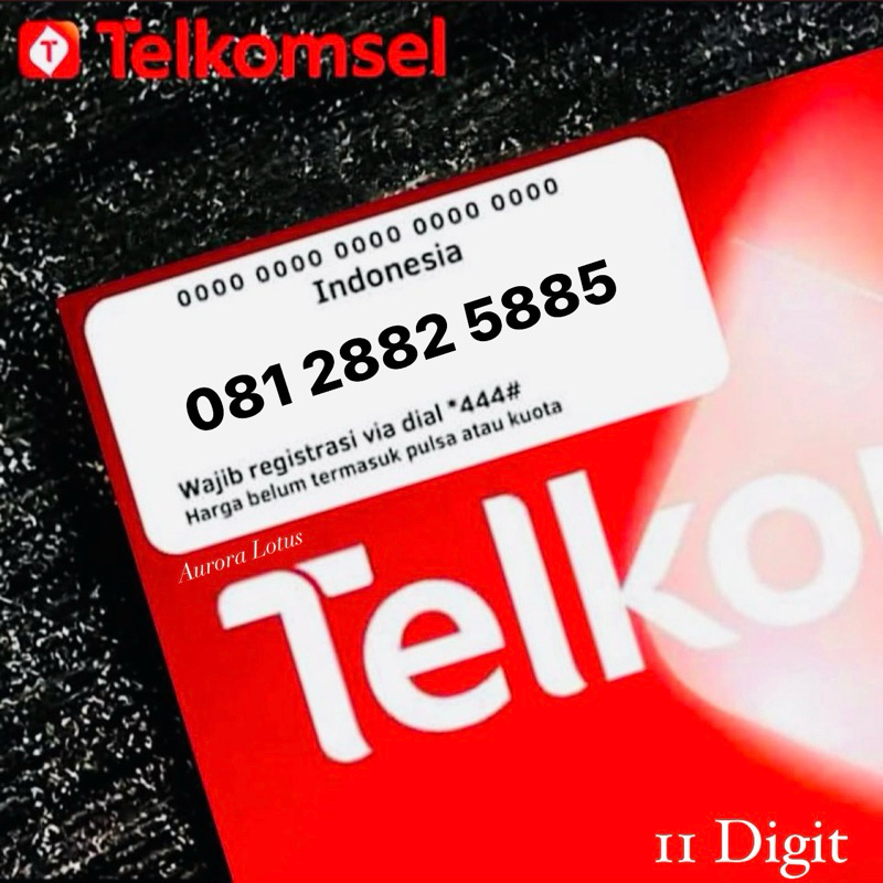 Nomor Cantik Simpati Telkomsel 11 Digit 0812