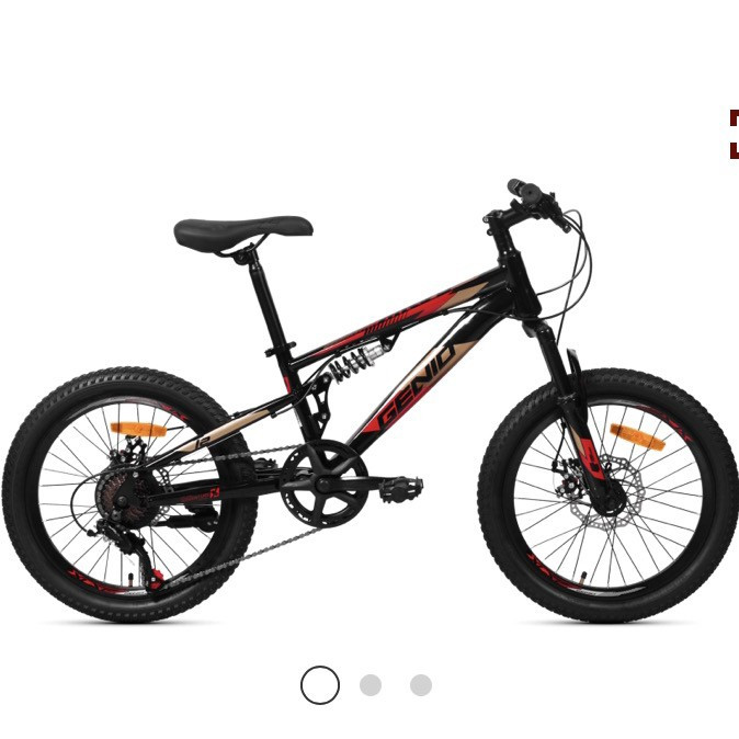 SEPEDA GUNUNG MTB GENIO MK-38 20 INCH SUSPENSION UNTUK ANAK- DEWASA