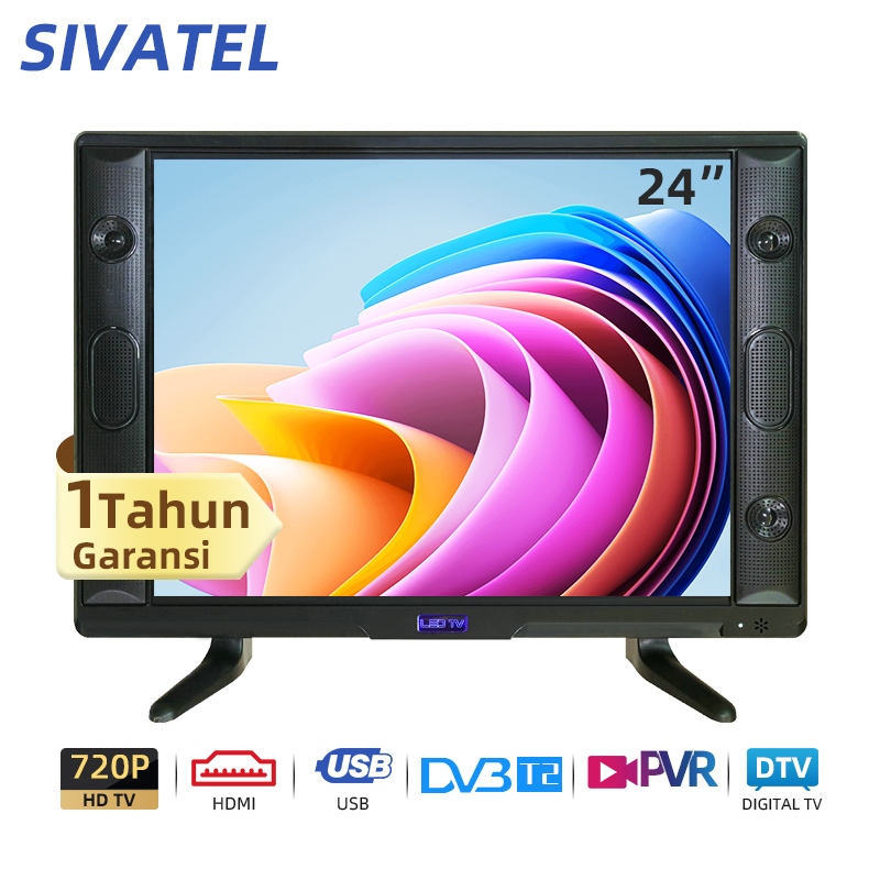 Sivatel TV Led Monitor 24 inch layar komputer Gaming Monitor 【Garansi 1 Tahun】