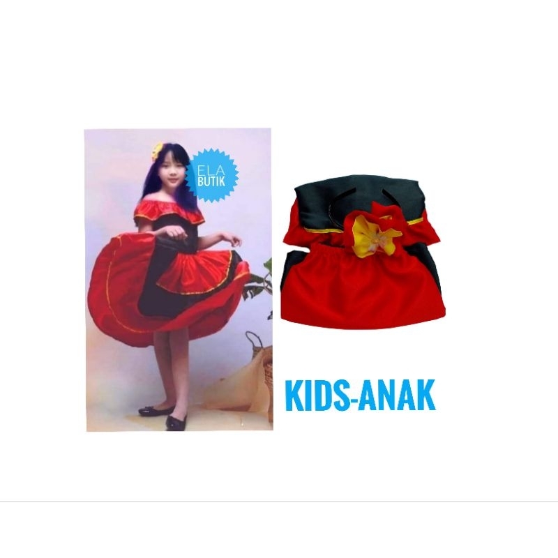 Kostum spanyol-anak-kostum internasional-UN day