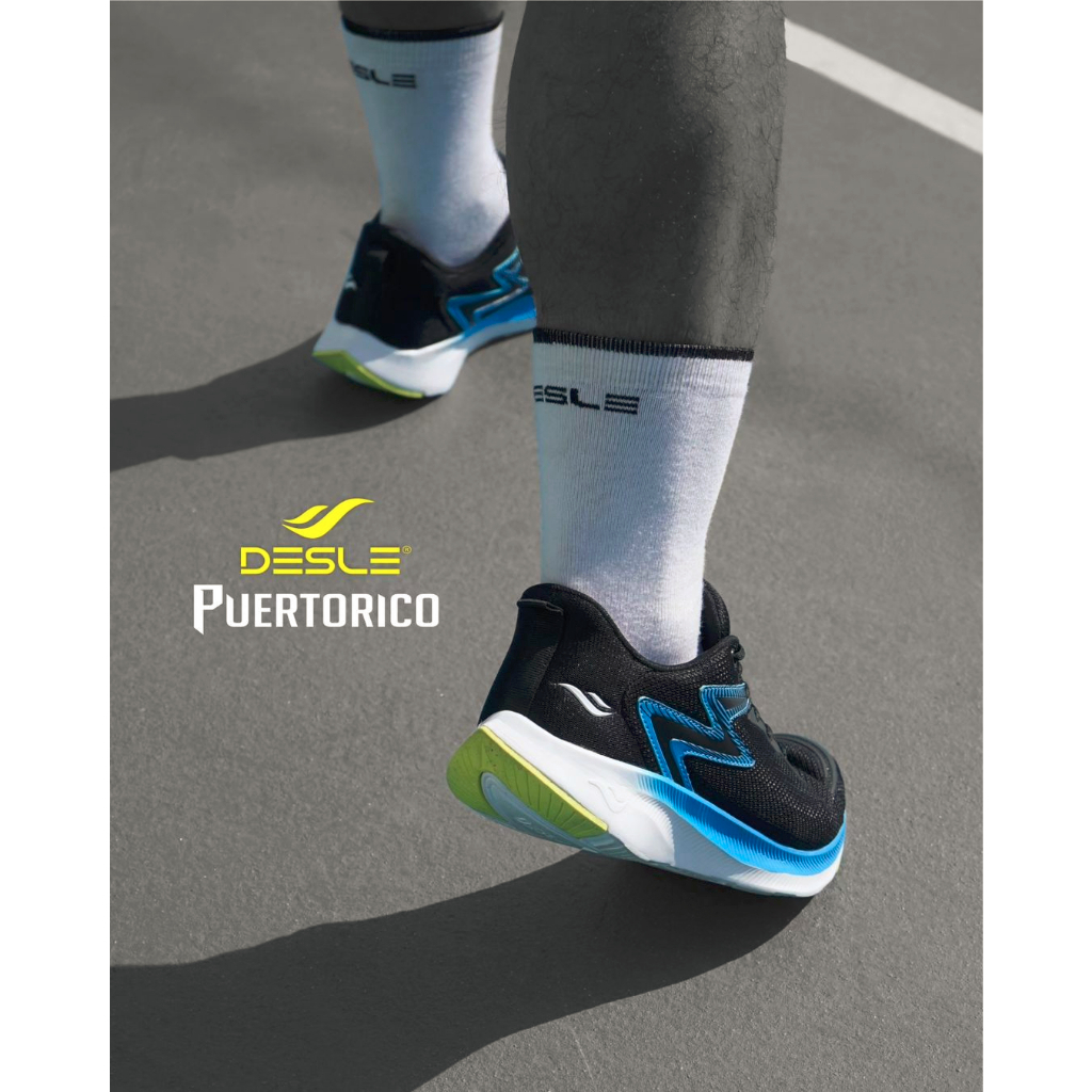 Sepatu Sneakers Sekolah Unisex Desle PUERTO RICO Original - Sepatu Running/Olahraga Desle
