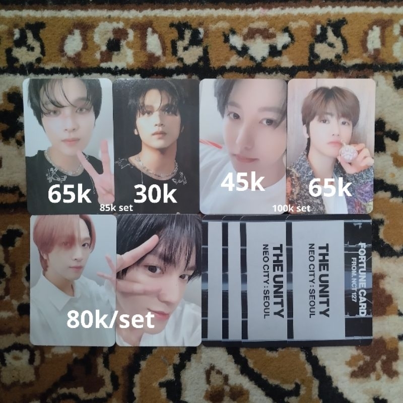 NCT Dream Season’s Greetings 2024 sg24 Trading Card tc md A ver Haechan set↪︎ NCT Dream Pink Christm