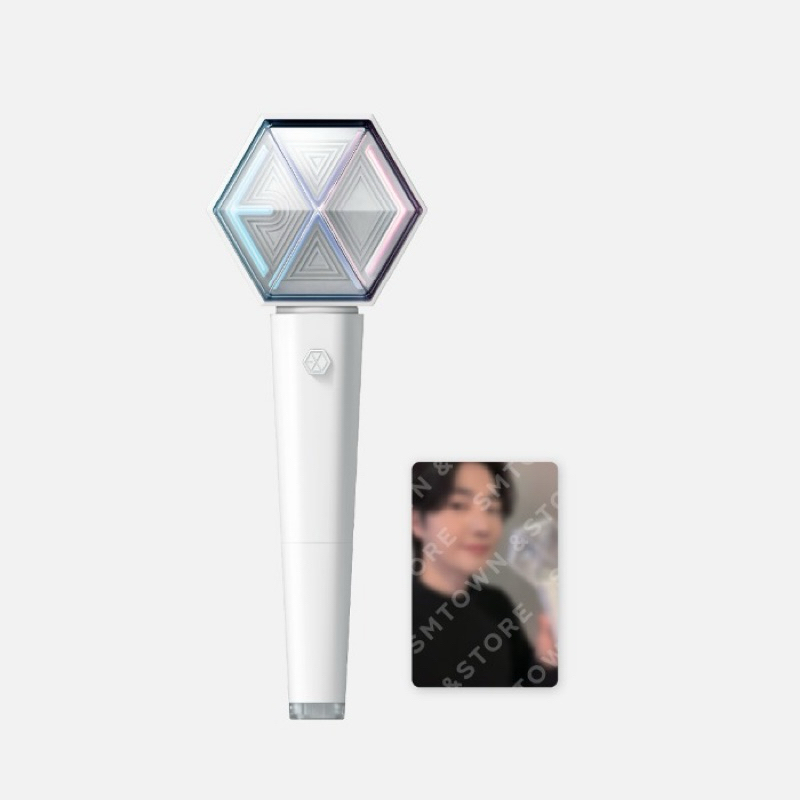 EXO VER 3.0 OFFICIAL LIGHTSTICK + NEW PHOTOCARD (RANDOM)