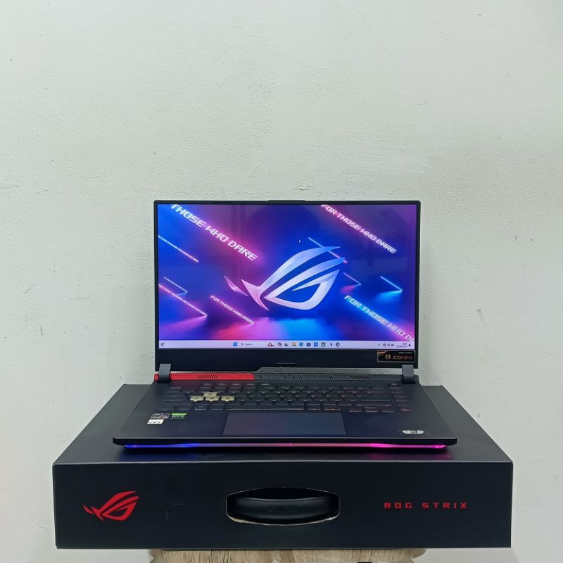 laptop gaming ROG strix G513Q AMD Ryzen 7-5800H RTX 3050 ram 16gb/SSD 512gb fhd IPS 144Hz RGB