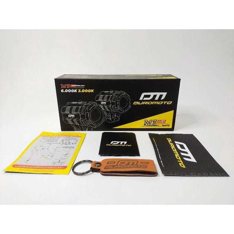 DUROMOTO M3 PRO LAMPU KABUT SUPER TERANG