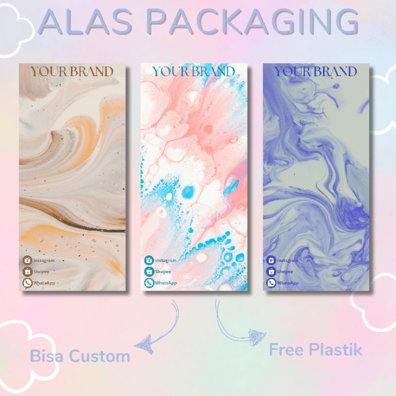 

Alas Packaging Strap II / Alas Packing Strap / Kertas Packing / Aksesoris / Free Plastik / Bisa Custom Design / Alas Aksesoris/ Strap Phone/ Alas Kalung