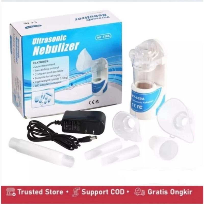 [COD] Taffomicron Nebulizer Inhale Portable Alat Bantu Terapi Uap Pernapasan Ultrasonic Steam Multif