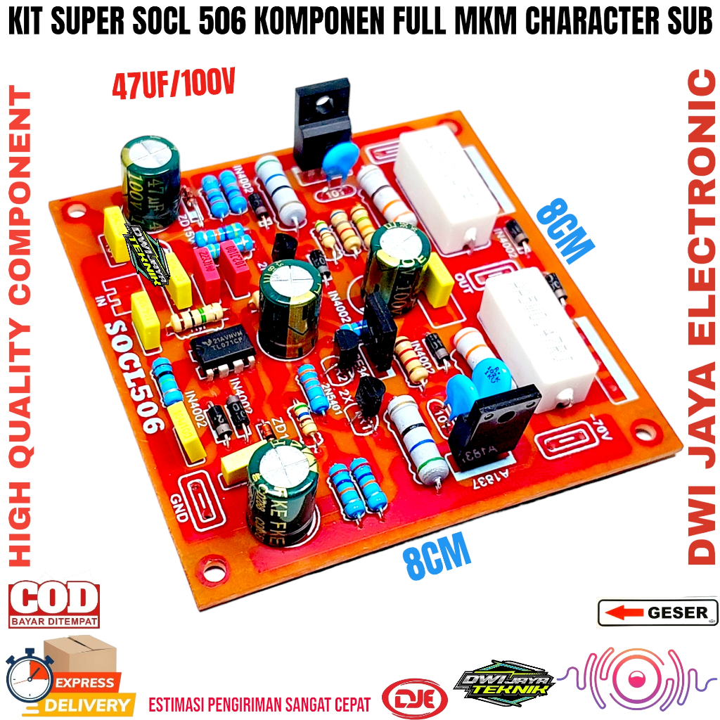Kit Driver Power Super OCL 506 Komponen Full MKM