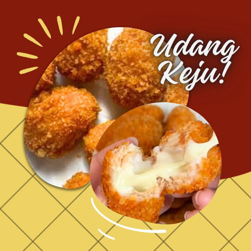 

Udang Keju ala Gacoan - Frozen Food Keju Lumer