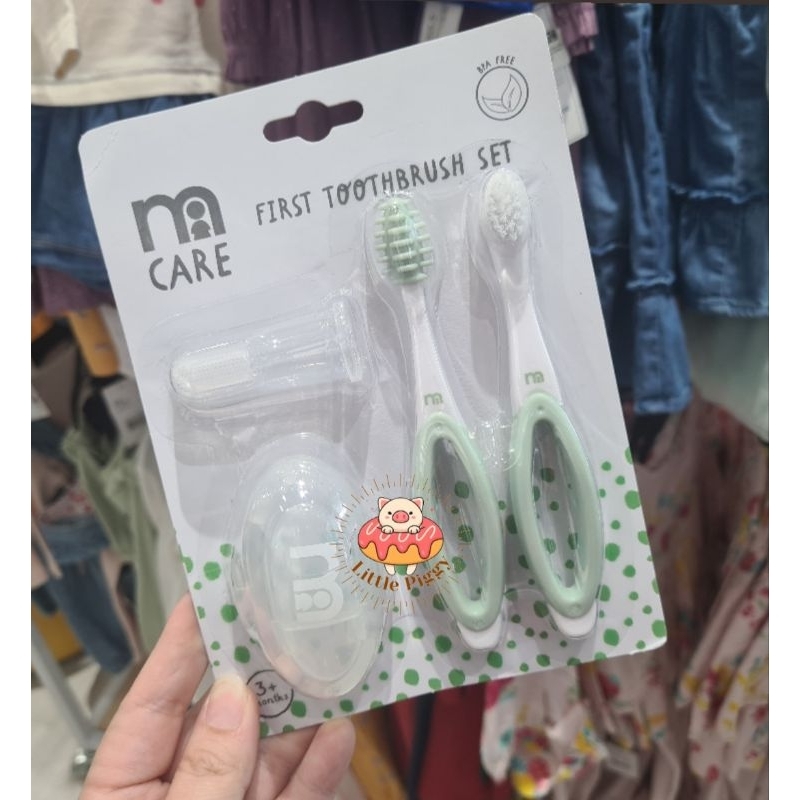 Mothercare baby first toothbrush set