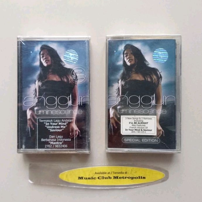 KASET PITA ANGGUN - ALBUM LUMINESCENCE 2 PCS (REGULER+SPECIAL EDITION)