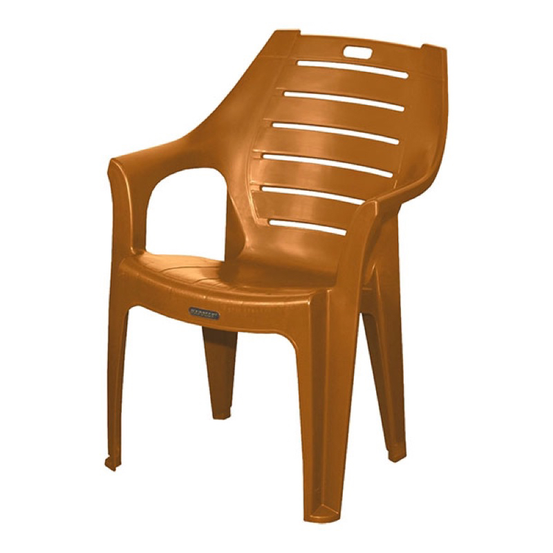 kursi teras plastik kuat dan lebar Napolly