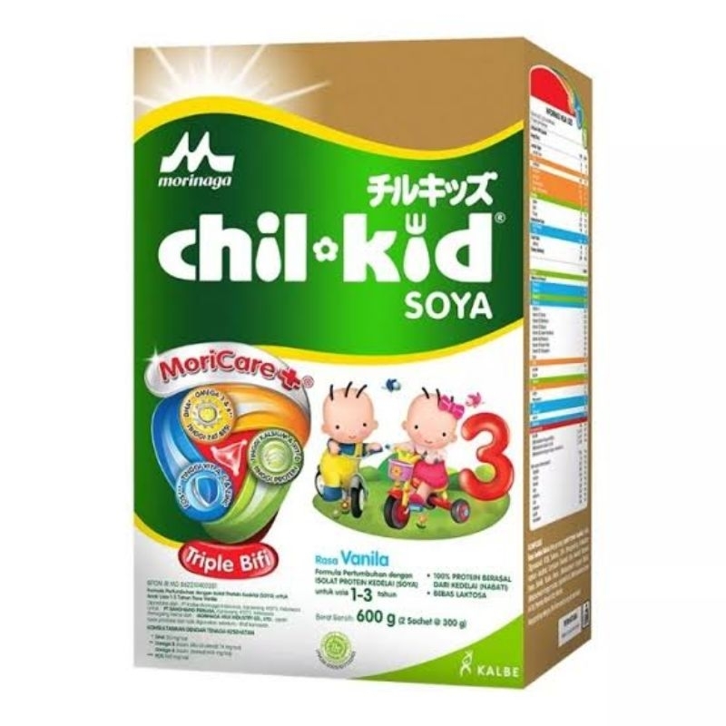 

Morinaga Chil-kid soya vanilla 600 gram