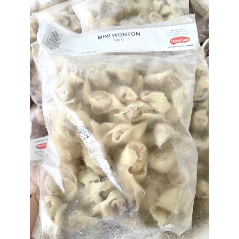 

Mini Wonton Bumifood 500gr ~ GALERI PLASTIK FROZEN FOOD