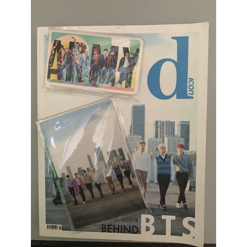 BTS Dicon Magazine / BTS D icon magazine / BTS dispatch magazine / BTS photocard postcard