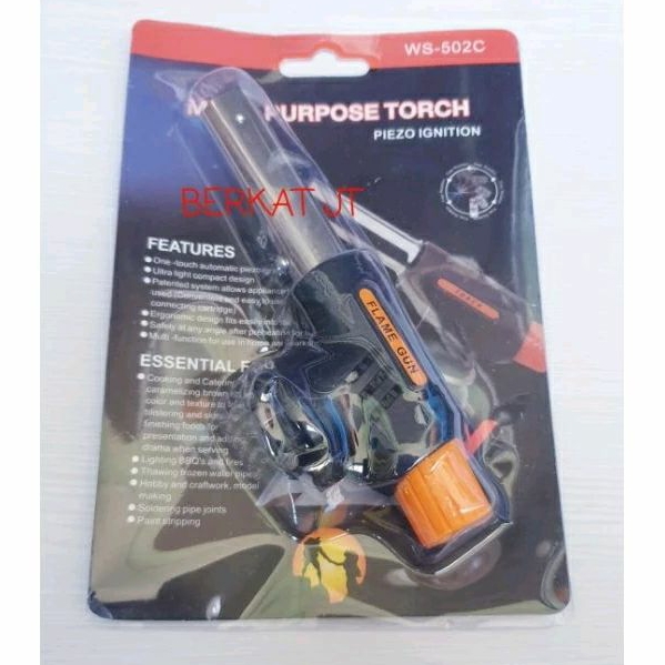 KEPALA GAS/KEPALA GAS TORCH/TOUCH AUTOMATIC/AUTO GAS/KEPALA AUTO ⛽
