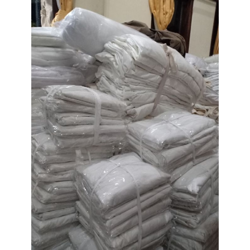 Bed sheet fitted single / sprei karet second /ex hotel