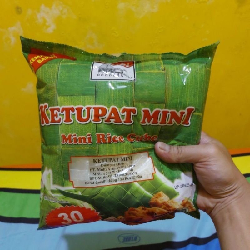 

KETUPAT MINI ADABI 1PACK ISI 30x20GR