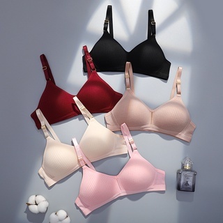 BR649 Bra BH Wanita Tanpa Kawat Bahan Halus Pakaian Wanita Fashion