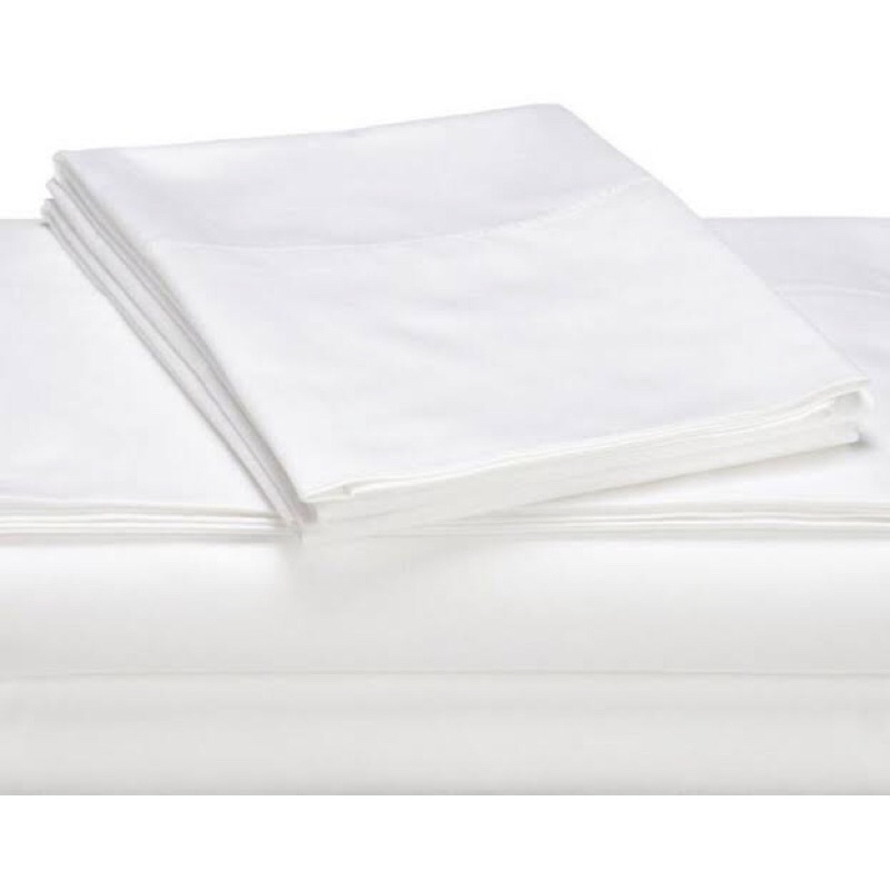 Kain Katun 300tc Glossy  - Lebar kain 3 meter  / Kain sprei Hotel / Kain Sprei Penginapan / Kain Duv
