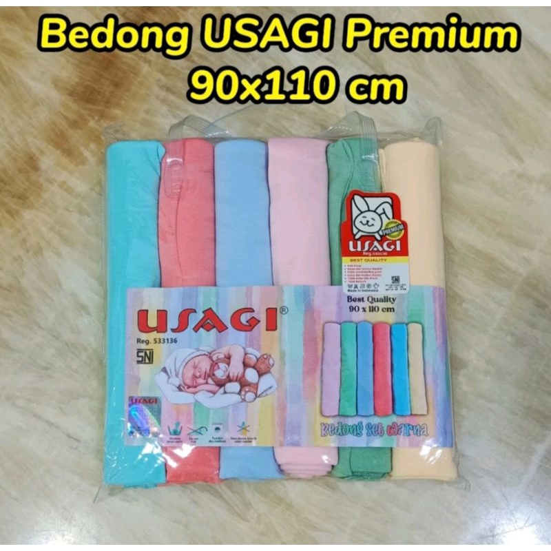 Bedong Bayi merk  Usagi Polos warna random
