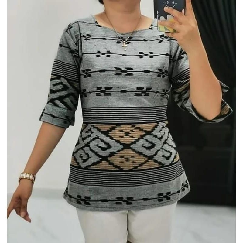 BLOUSE TENUN KERJA WANITA