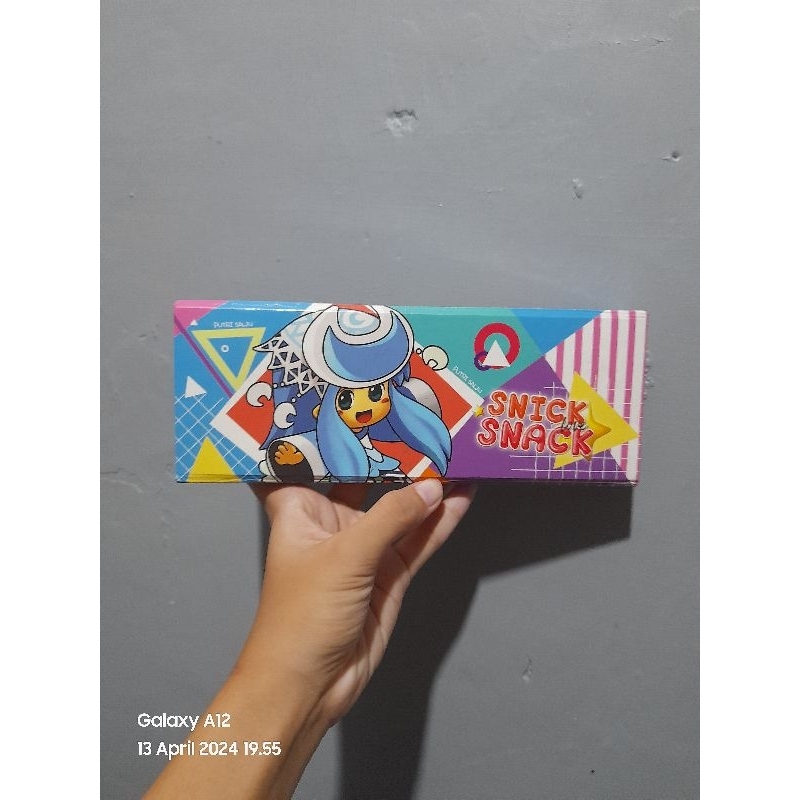 

Magnetic Pencil Case Snick Snack BEKAS/ Tempat Pensil Snick Snack Kiky BEKAS