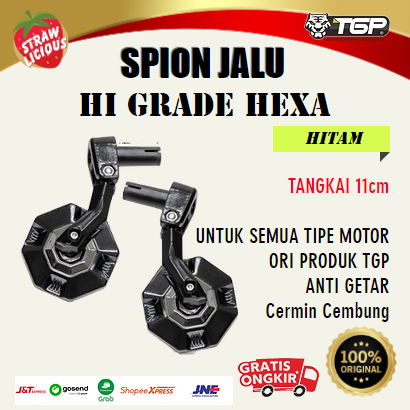 Spion Motor Jalu HEXA Honda Yamaha Aksesoris Variasi Beat Vario 125 Old 150 Nmax Aerox PCX Vixion CB