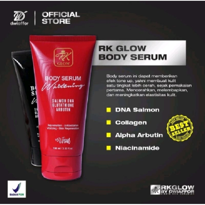 BODY SERUM WHITENING DNA SALMON Dwiaffor