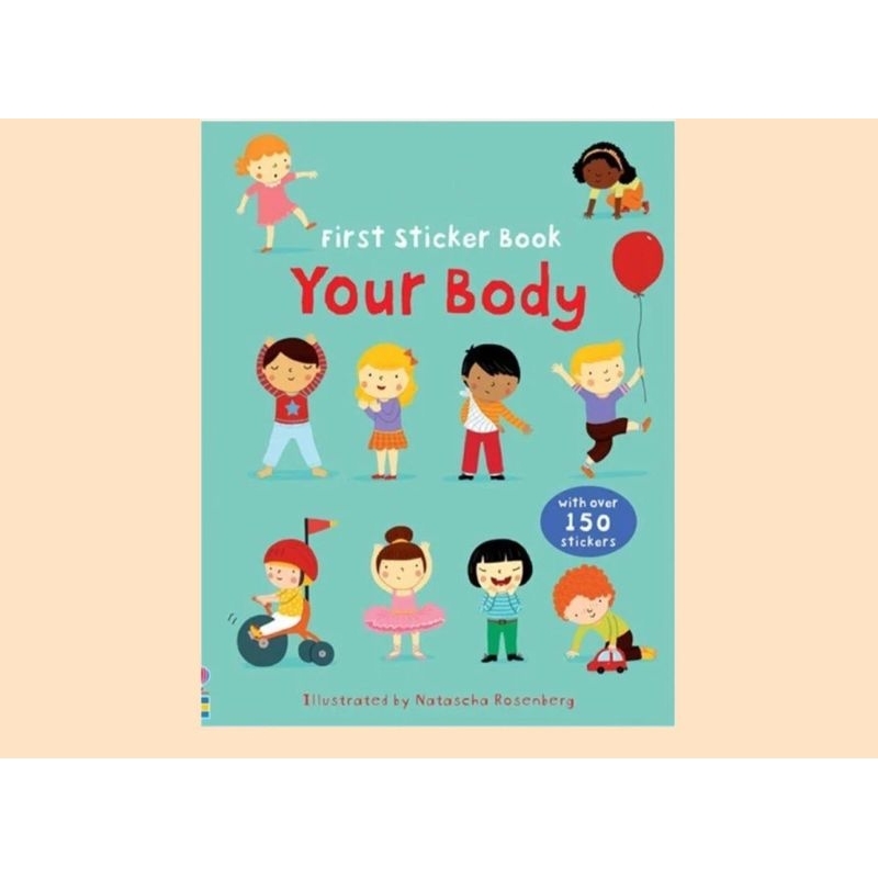 Sticker Book Buku Aktivitas Sticker Anak Play Book Kids Book