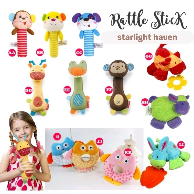 Rattle Stick / Rattle Bayi / Mainan Bayi