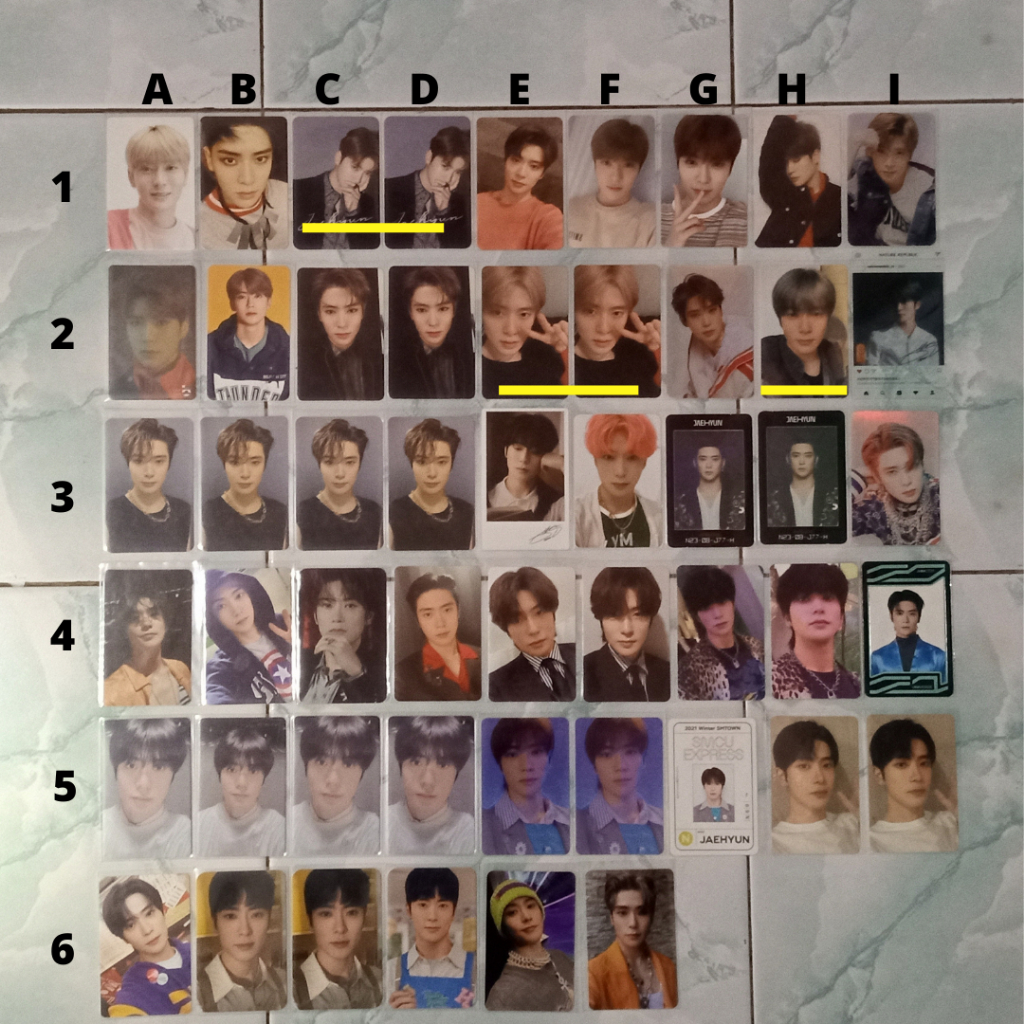 [BACA DESKRIPSI] NCT JAEHYUN PHOTOCARD FIRETRUCK CHERRY BOMB EMPATHY FANPARTY CASHBEE HOLO ACEKIT 20