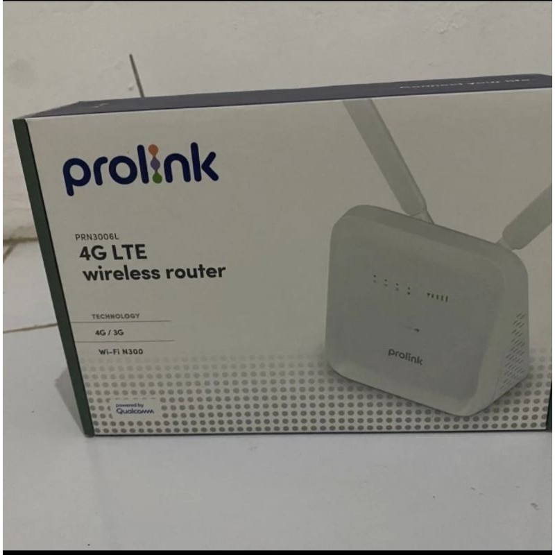 PROLINK PRN3006L WIFI N300 SMART 4G LTE WIRELESS ROUTER WITH VOICE UNLOCK ALL SIM GSM
