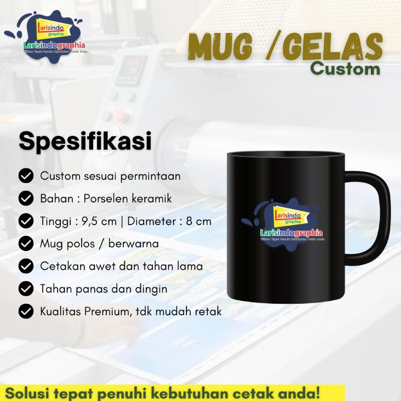 Mug custom | Mug custom souvenir | Mug custom murah | Mug custom Padang | Mug custom Foto Nama