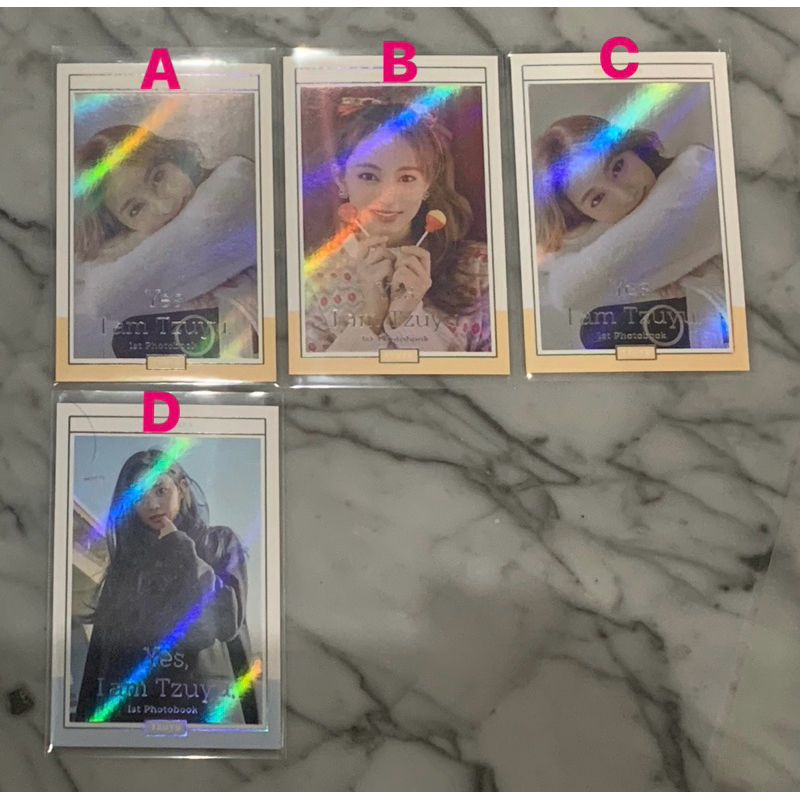 TWICE Yes I am Tzuyu photocard