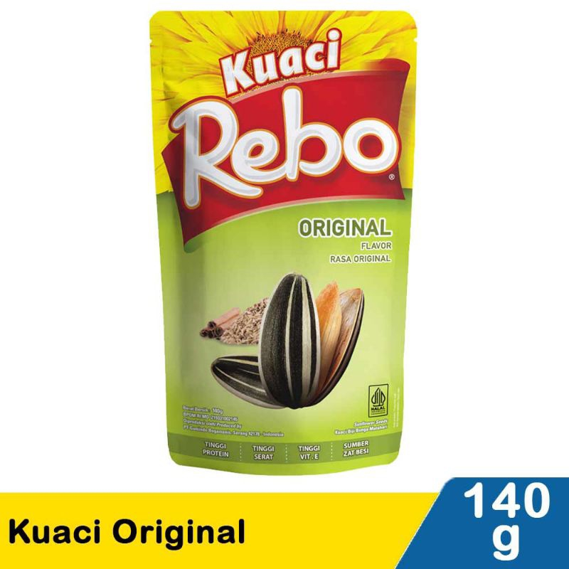 

Rebo Kuaci Rasa Original 140 gram