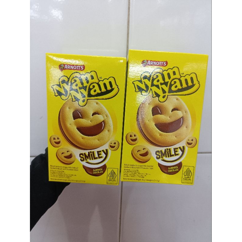 

Nyam nyam smiley sandwich chocolate 45gr