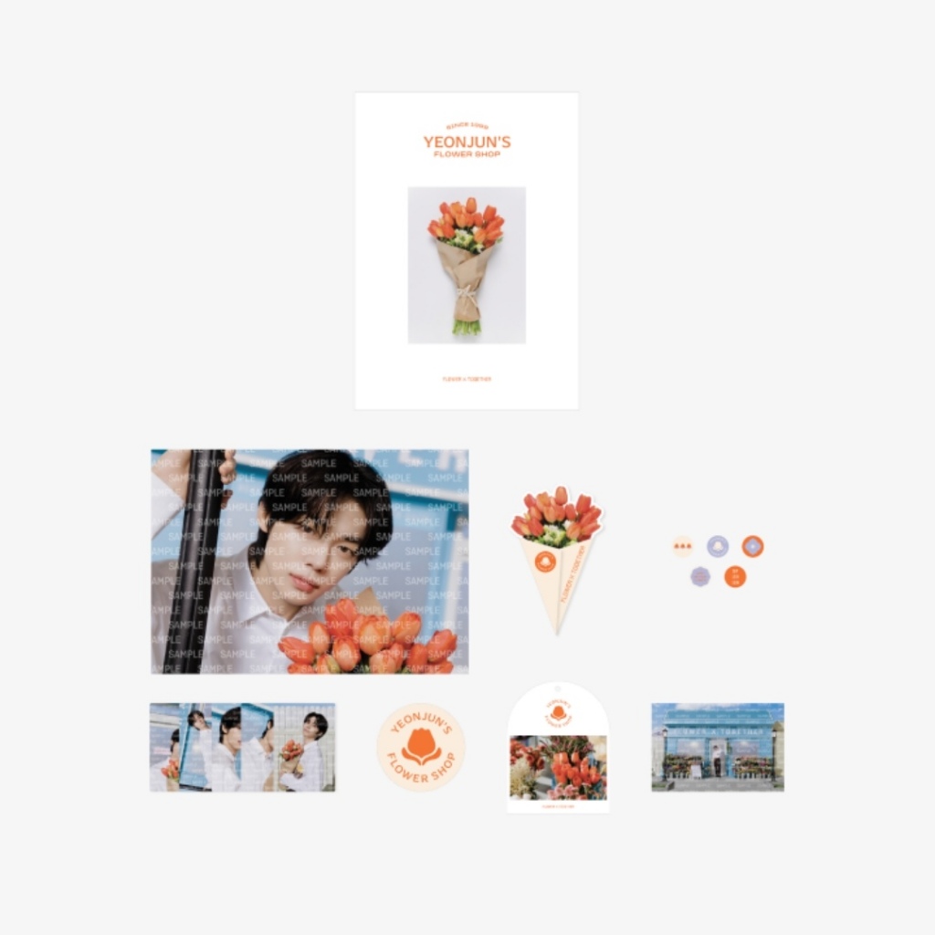 [READY STOCK] TXT YEONJUN FLOWER SHOP OFFICIAL PHOTO PACKAGE (Sealed)