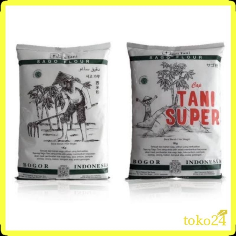 

Tepung Sagu Tani Super 1 kg