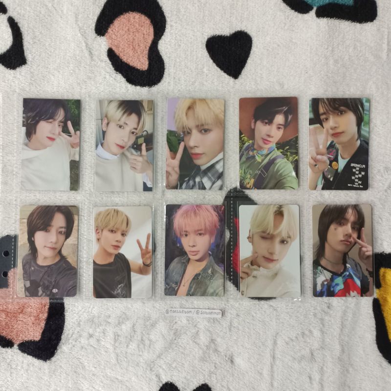 TXT Photocard Taehyun Tangerine Minisode: Blue Hour R Beomgyu Log Off Moakit Escape Jewel Case Toget