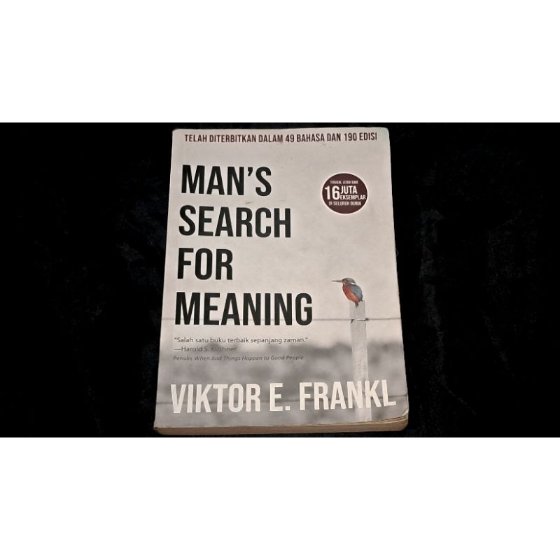 MAN'S SEARCHING FOR MEANING (VIKTOR E. FRANKL)