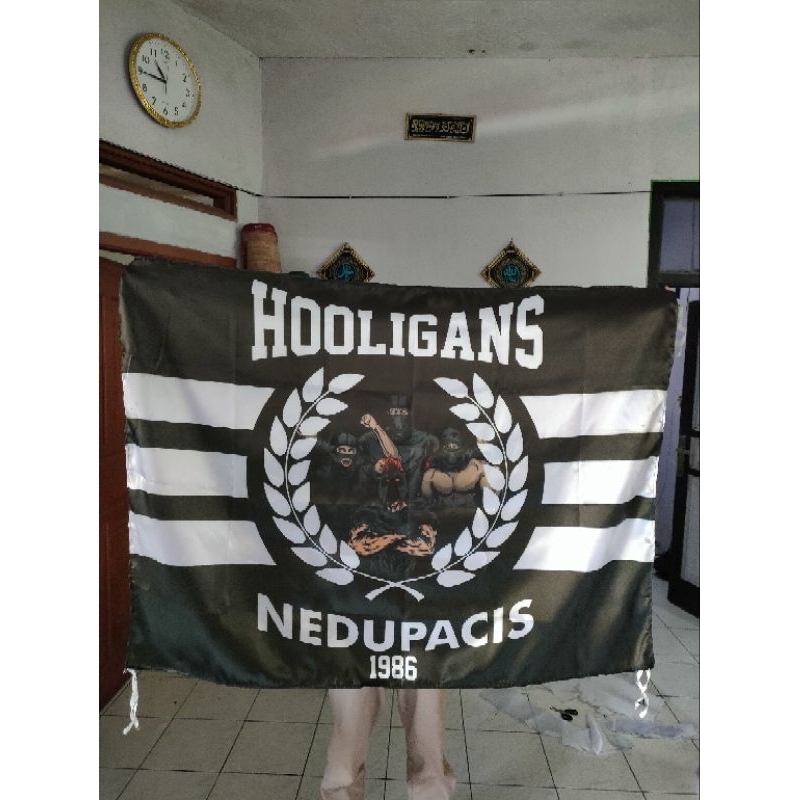 BENDERA BESAR / GIANT FLAG SATIN CUSTOM ULTRAS | PARTAI | KOMUNITAS | FULL PRINT