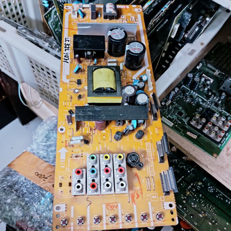 psu sharp lc32L407i - power suplay tv sharp lc32L407I - regulator tv sharp LC32L407i