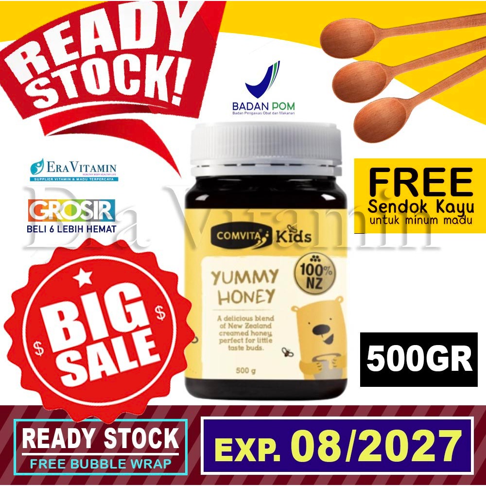 

COMVITA Kids Yummy Honey - 500 gr - madu manuka anak murni new zealand